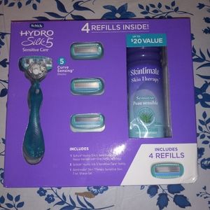 Schick Hydro Silk 5 Shaver Gift Set New Box damage